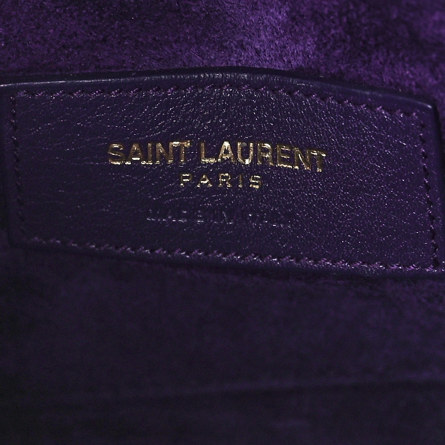 Saint Laurent Calfskin Nano Sac De Jour Purple 6 of 12