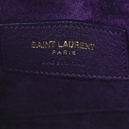 Saint Laurent Calfskin Nano Sac De Jour Purple 6 of 12