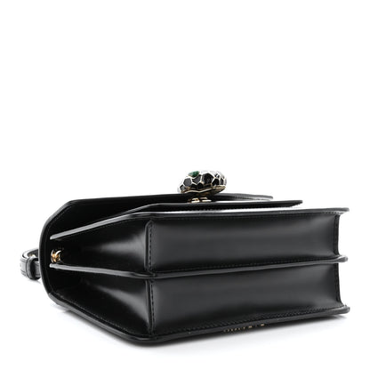 Bulgari Calfskin Serpenti Forever Crossbody Bag Black 5 of 13