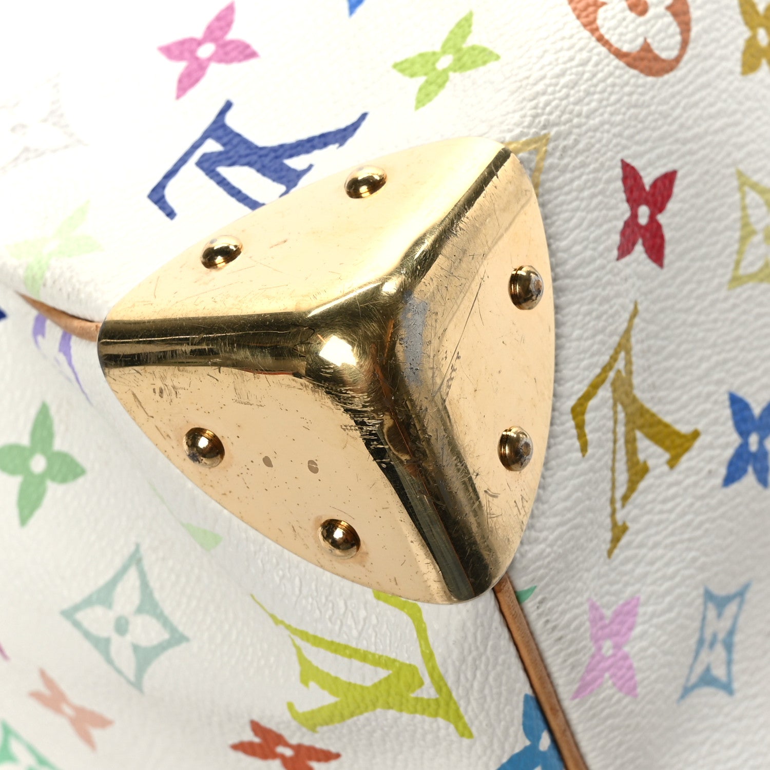 Louis Vuitton Monogram Multicolor Speedy 30 White 9 of 11