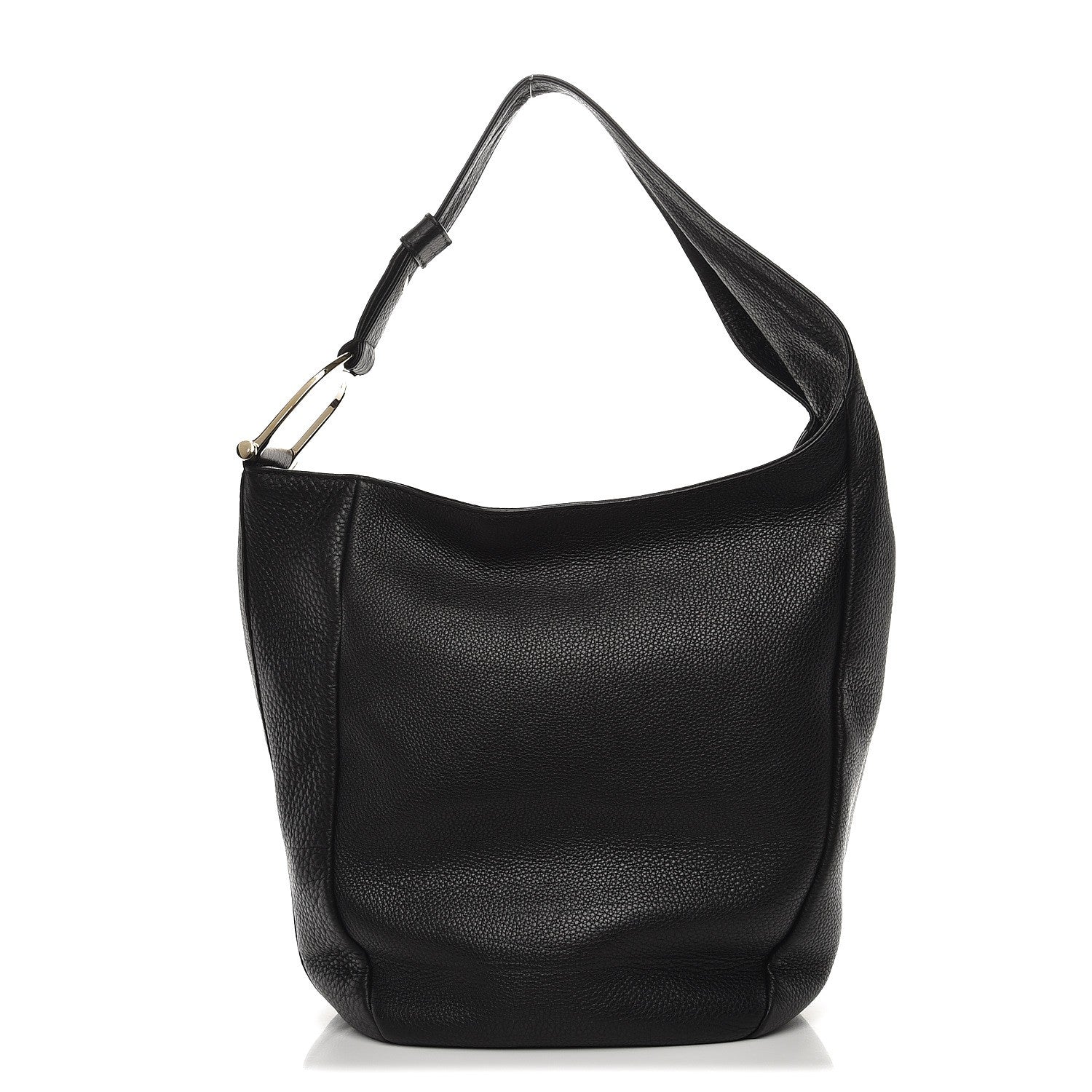 Gucci Calfskin Greenwich Medium Shoulder Bag Black 1 of 8