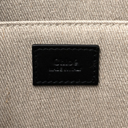 Chloe Calfskin Medium Woody Tote Black 6 of 12