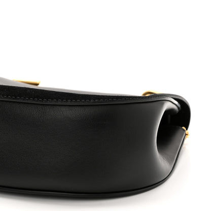 Chloe Suede Smooth Calfskin Drew Shoulder Bag Black 10 of 10