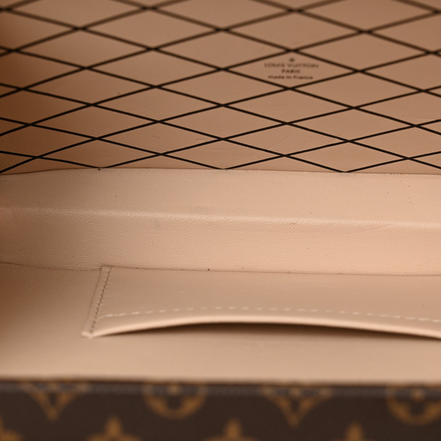 Louis Vuitton Monogram Petite Malle Brown Yellow 10 of 15
