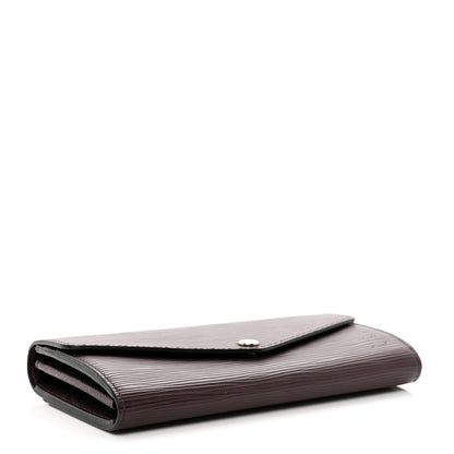 Louis Vuitton Epi Sarah Wallet NM Quetsche 4 of 8
