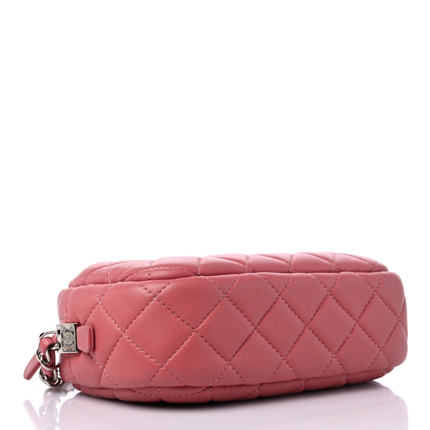 Chanel Lambskin Quilted Small Timeless Camera Case Pink 4 of 9