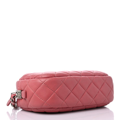 Chanel Lambskin Quilted Small Timeless Camera Case Pink 4 of 9