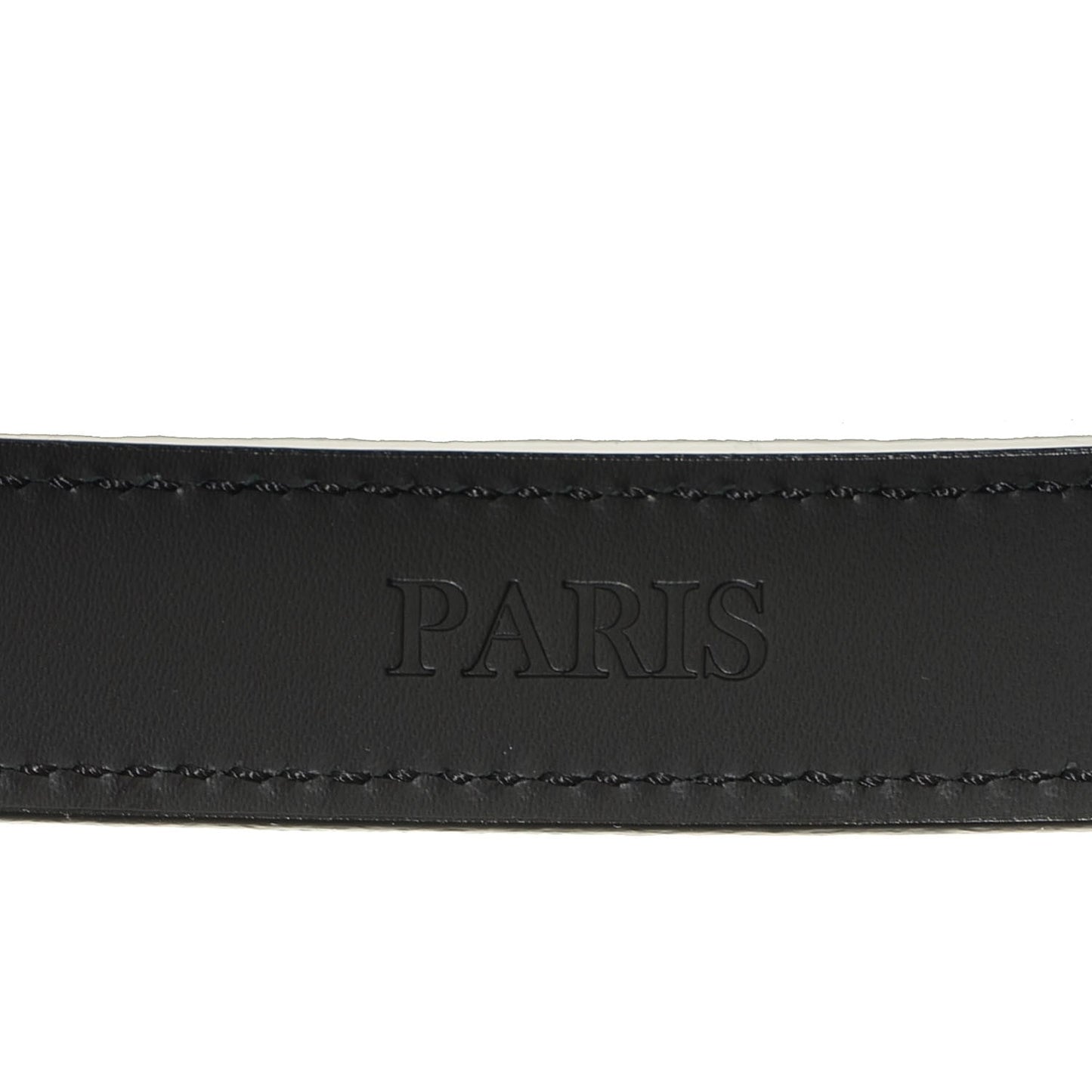Leather Spike 20mm Belt 85 34 Black