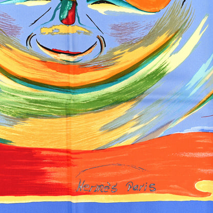 Hermes Silk Smile In Third Millenary Scarf 90 2 of 4