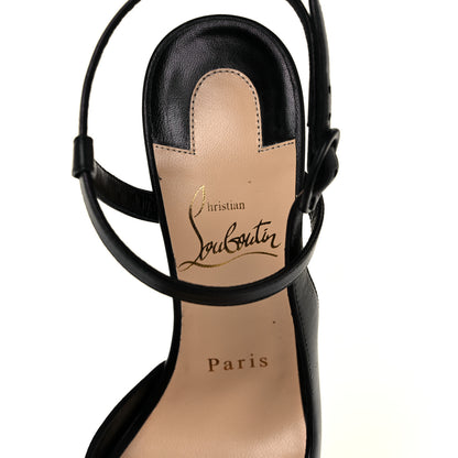 Christian Louboutin Kid Jenlove 100 Pumps 35.5 Black 7 of 7