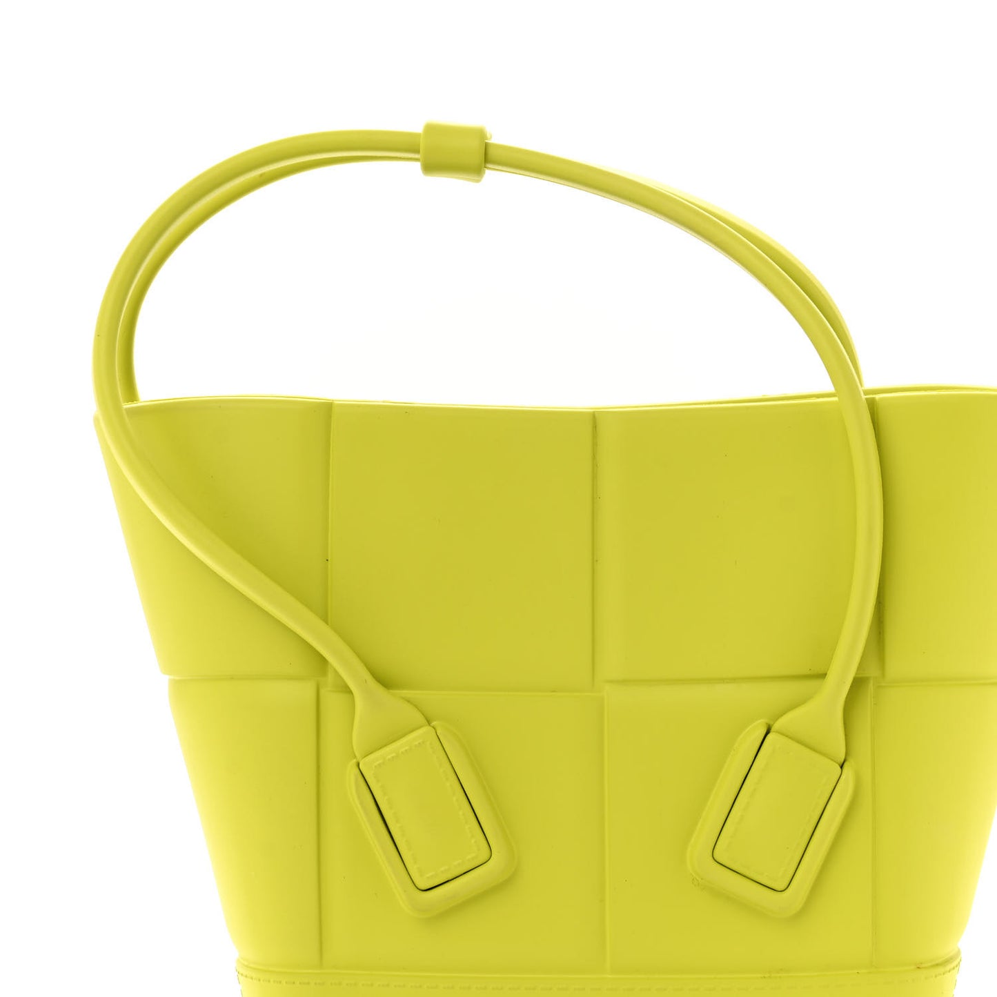 Rubber Maxi Intrecciato Mini Arco Kiwi Green
