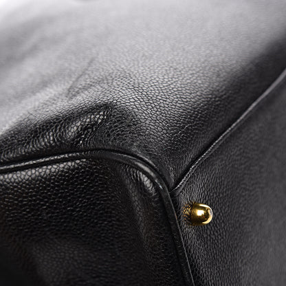 Chanel Caviar XL Weekender Bag Black 14 of 16