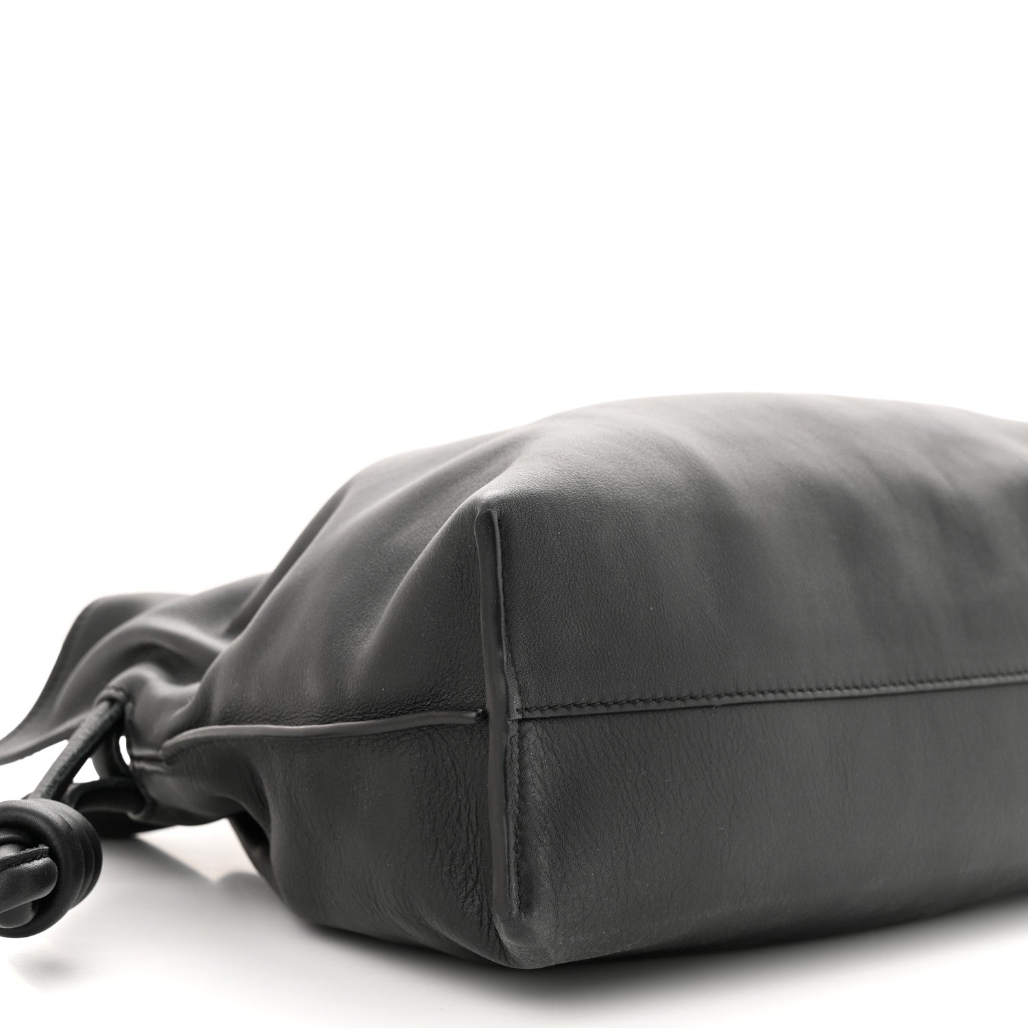 Loewe Nappa Flamenco Knot Clutch Black 8 of 9