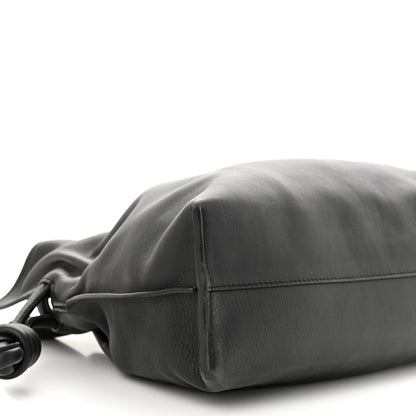 Loewe Nappa Flamenco Knot Clutch Black 8 of 9