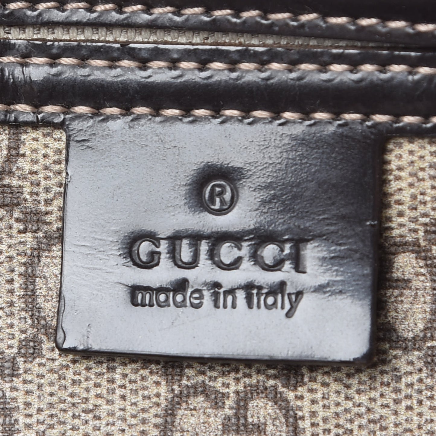 GG Plus Monogram Tattoo Heart Medium Joy Boston Dark Brown