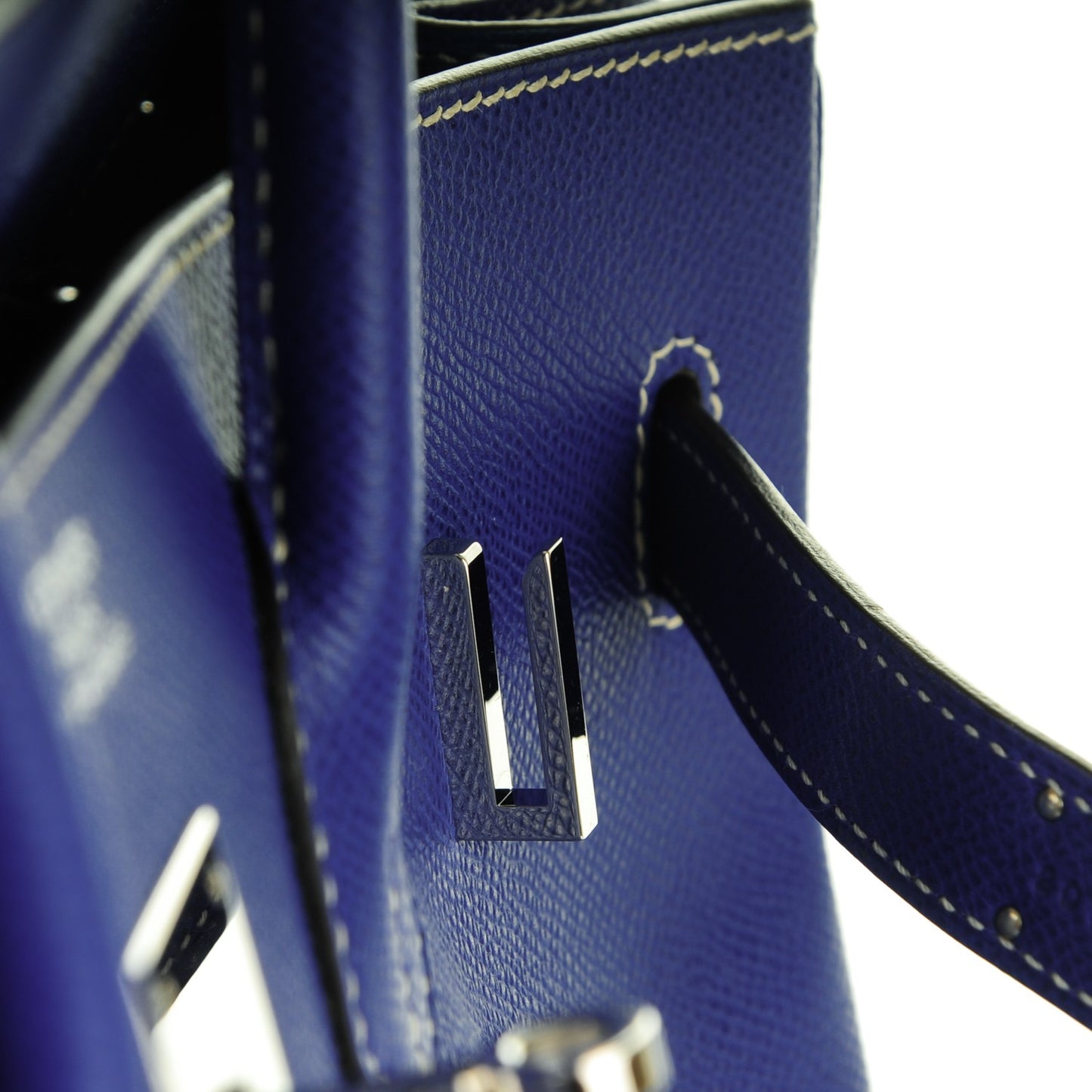 Epsom Birkin 35 Bleu Electrique Mykonos