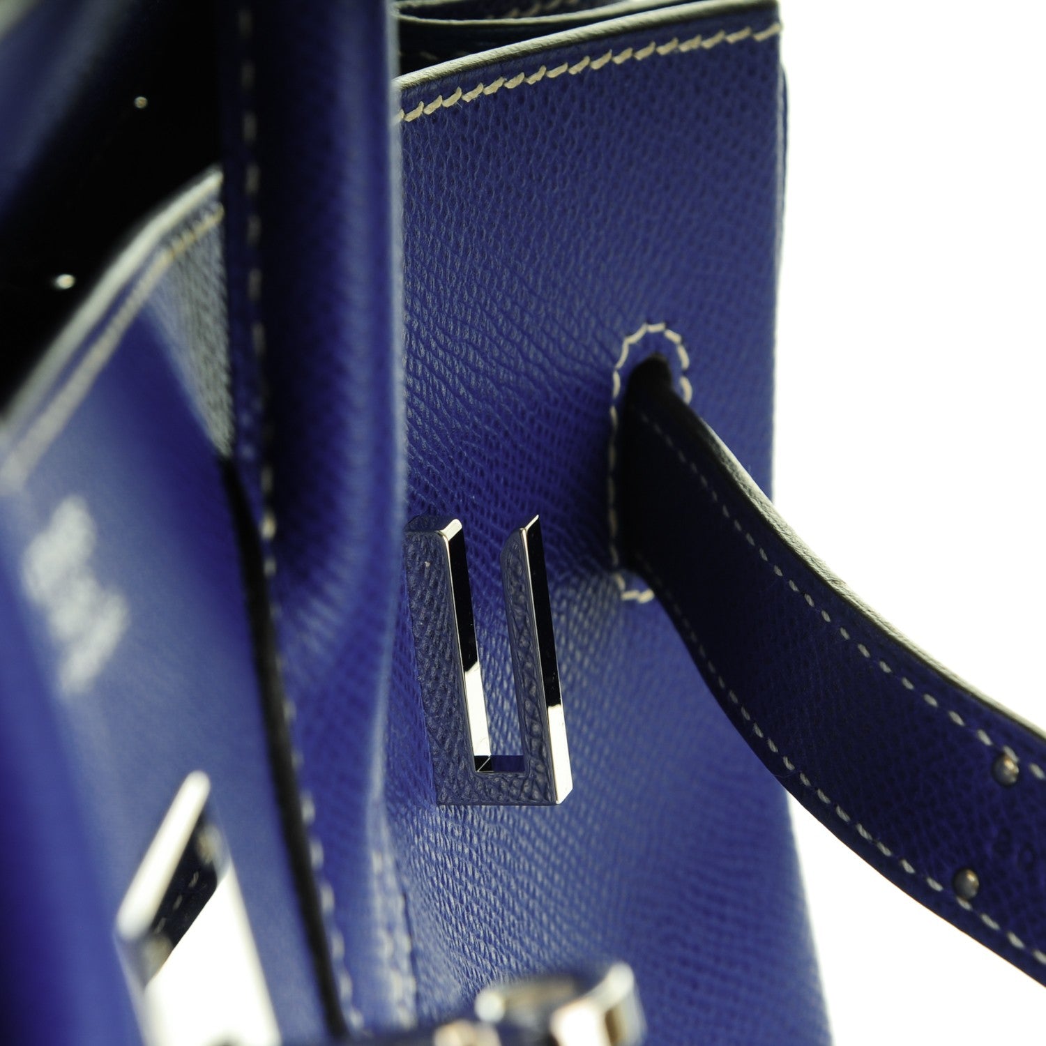 Hermes Epsom Birkin 35 Bleu Electrique Mykonos 17 of 24