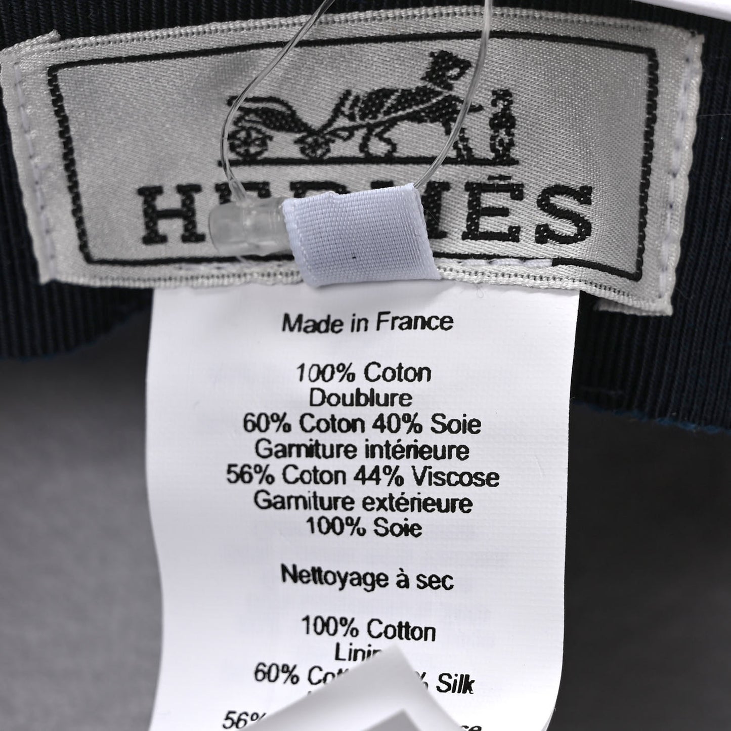 Cotton Silk Womens Deauville Cap 56 Marine Lilas