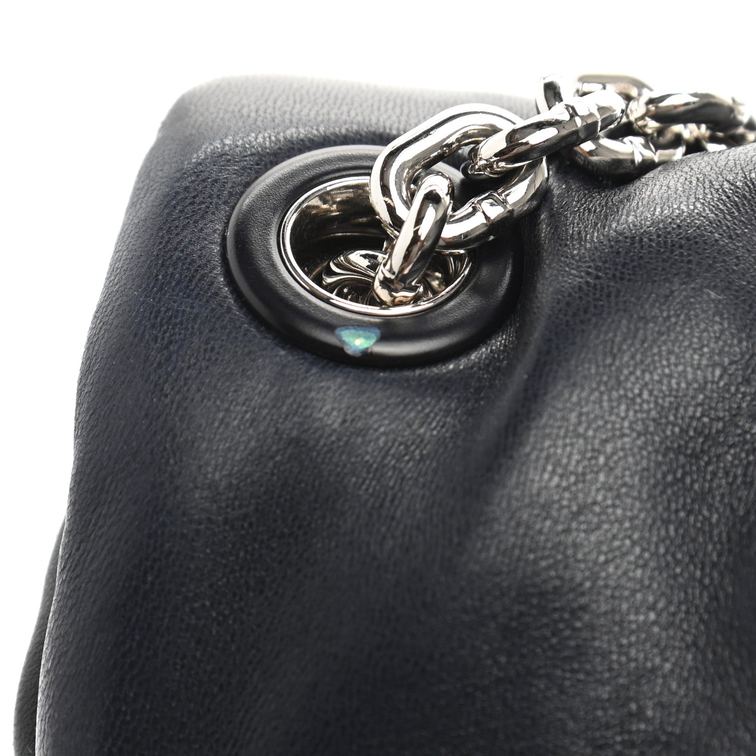Louis Vuitton Lambskin Cloud Clutch GM Black 11 of 11