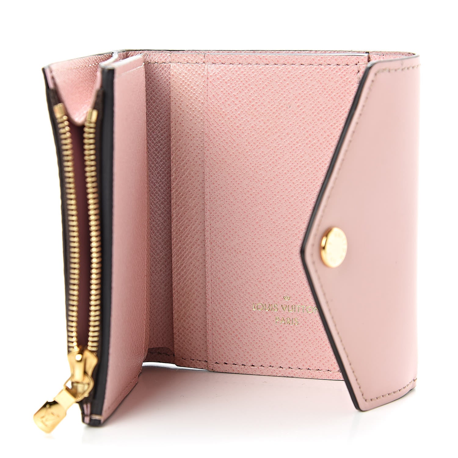 Louis Vuitton Monogram Zoe Wallet Rose Ballerine 5 of 8