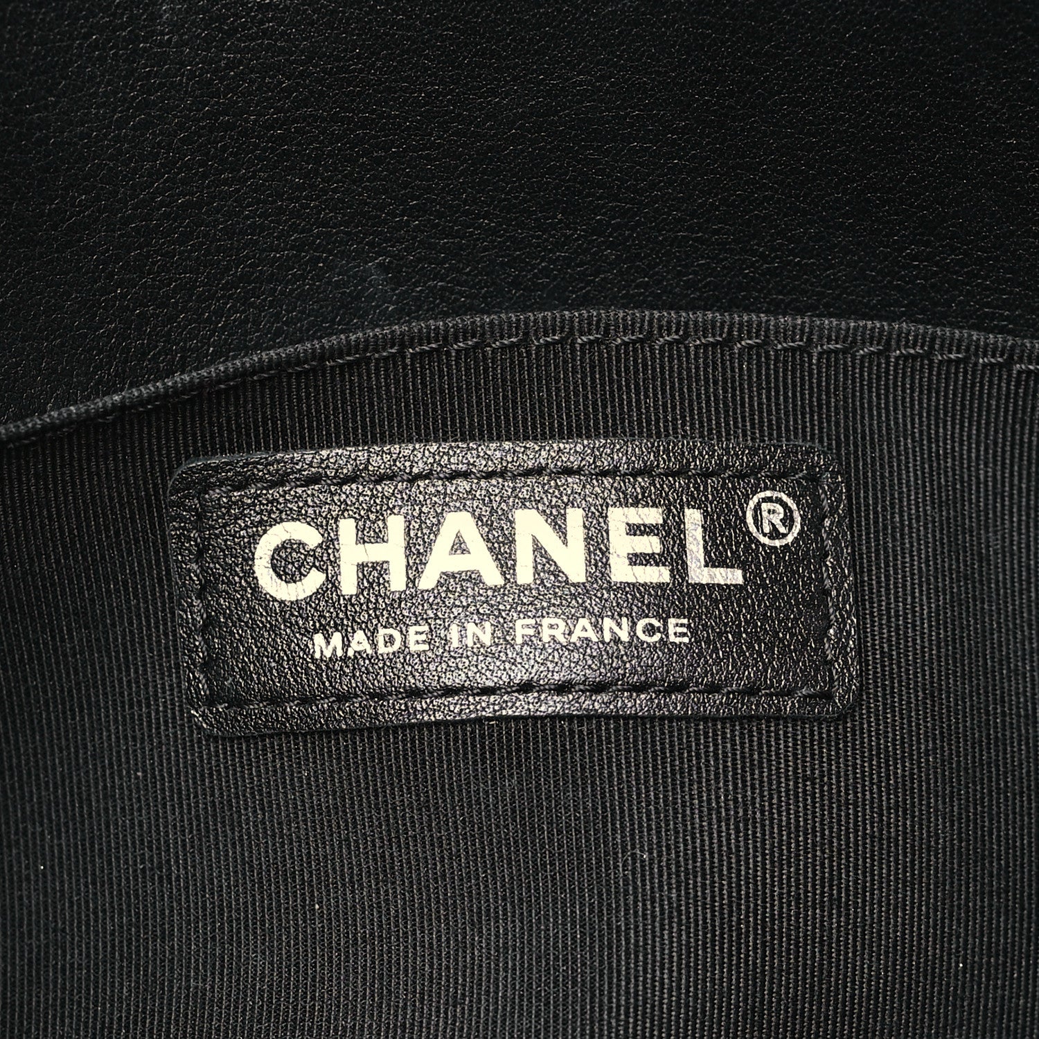 Chanel Cracked Metallic Calfskin Quilted Medium Boy Flap Black 6 of 9