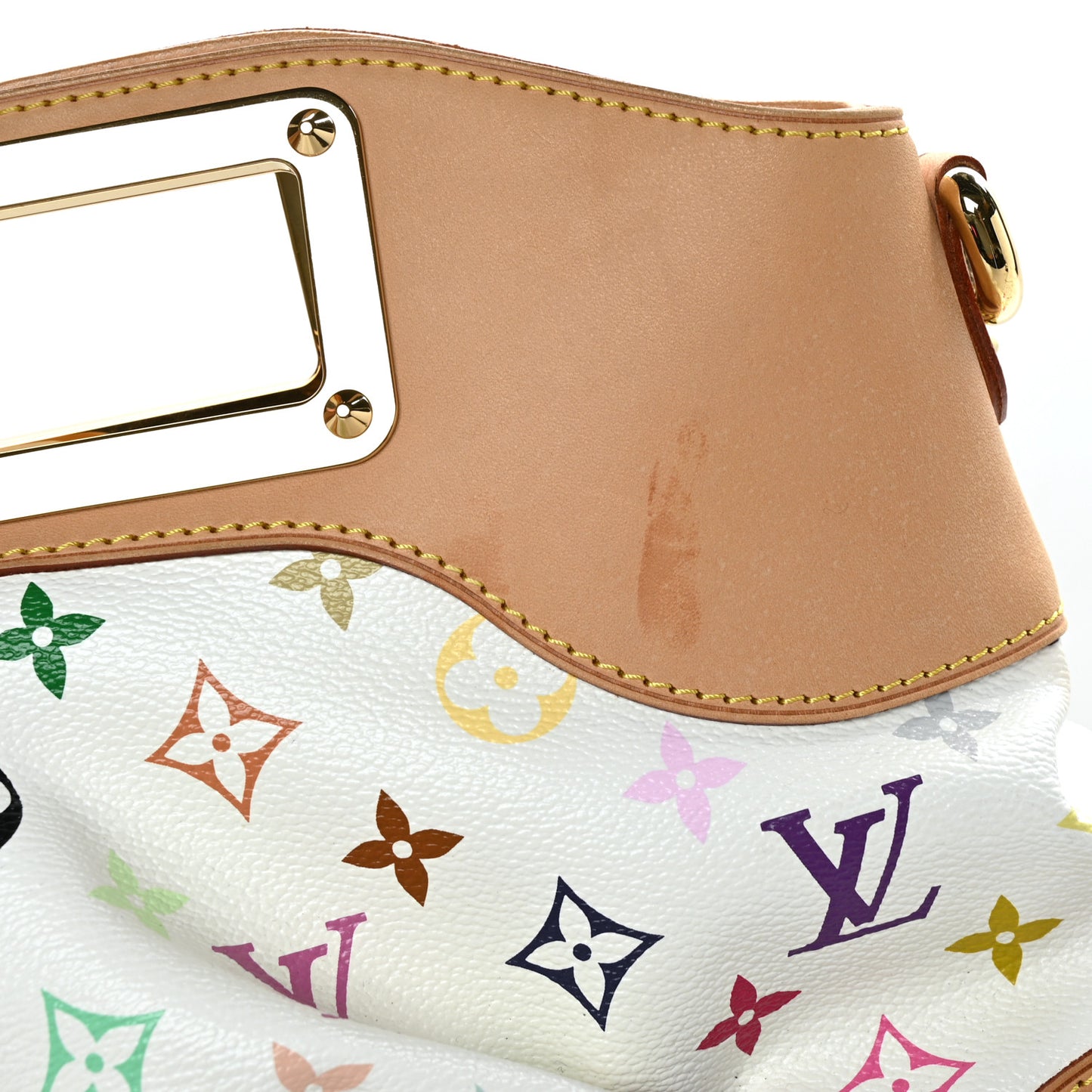 Monogram Multicolor Judy MM White