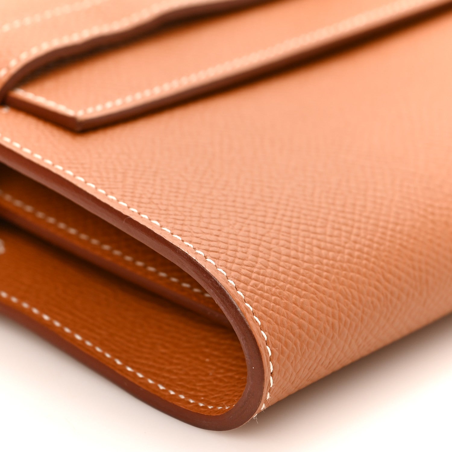 Hermes Epsom Kelly Wallet To Go Gold 6 of 7