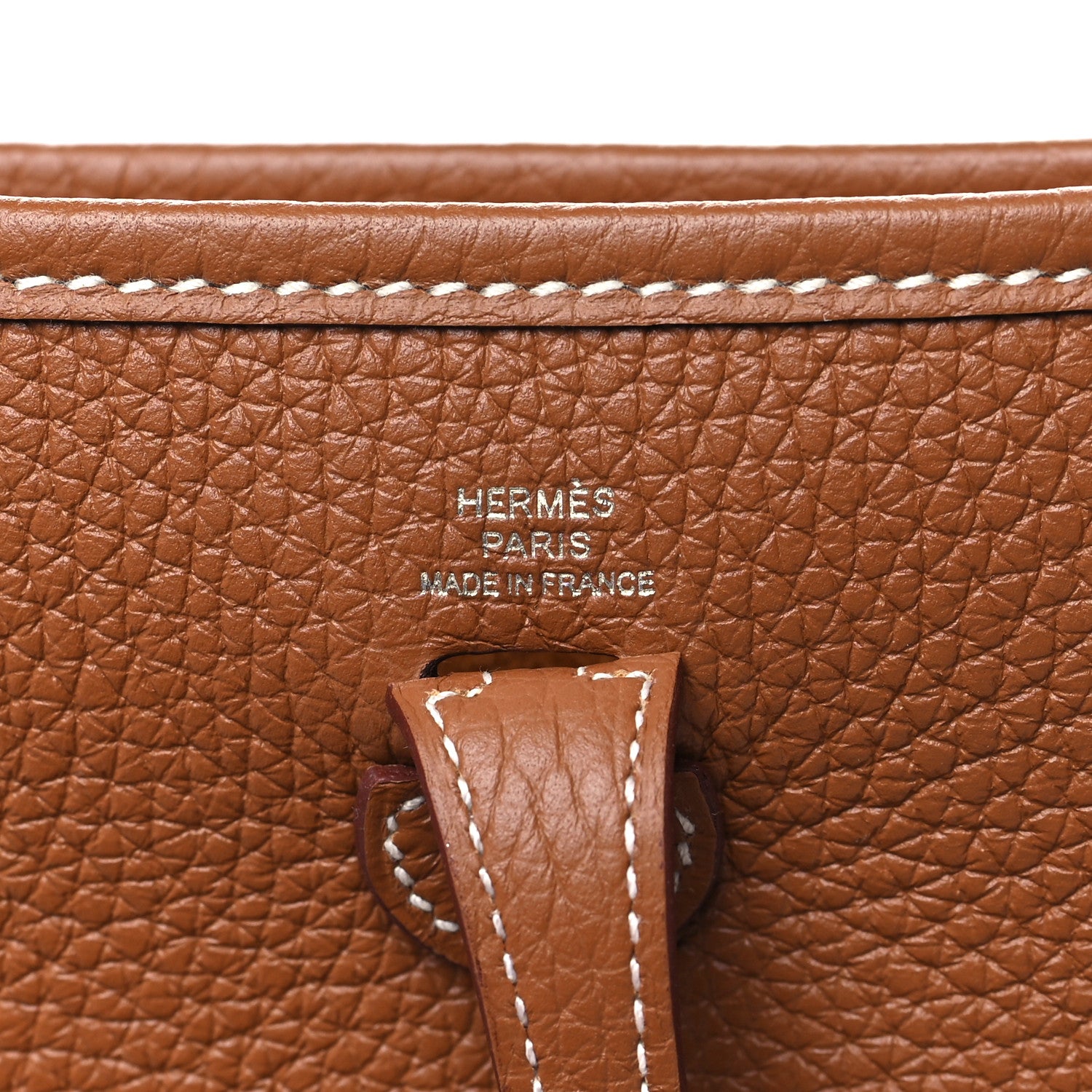 Hermes Taurillon Clemence Evelyne TPM Gold 6 of 10