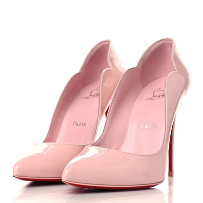 Christian Louboutin Patent Hot Chick 100 Pumps 37 Eglantine 3 of 8