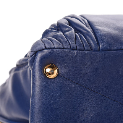 Miu Miu Nappa Matelasse Tote Blue 13 of 18
