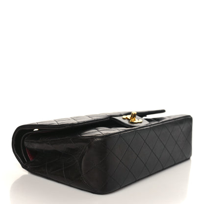 Chanel Lambskin Quilted Medium Double Flap Black 4 of 9