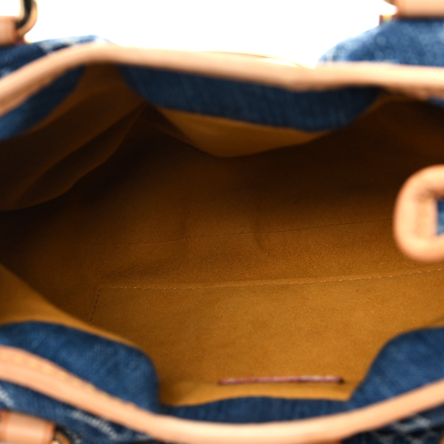 Louis Vuitton Monogram Denim Pleaty Blue 5 of 11