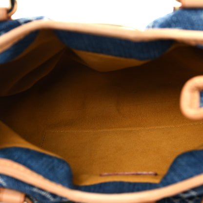 Louis Vuitton Monogram Denim Pleaty Blue 5 of 11