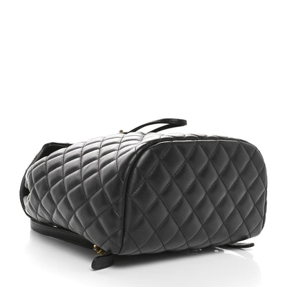 Chanel Lambskin Quilted Small Urban Spirit Backpack Black 4 of 10