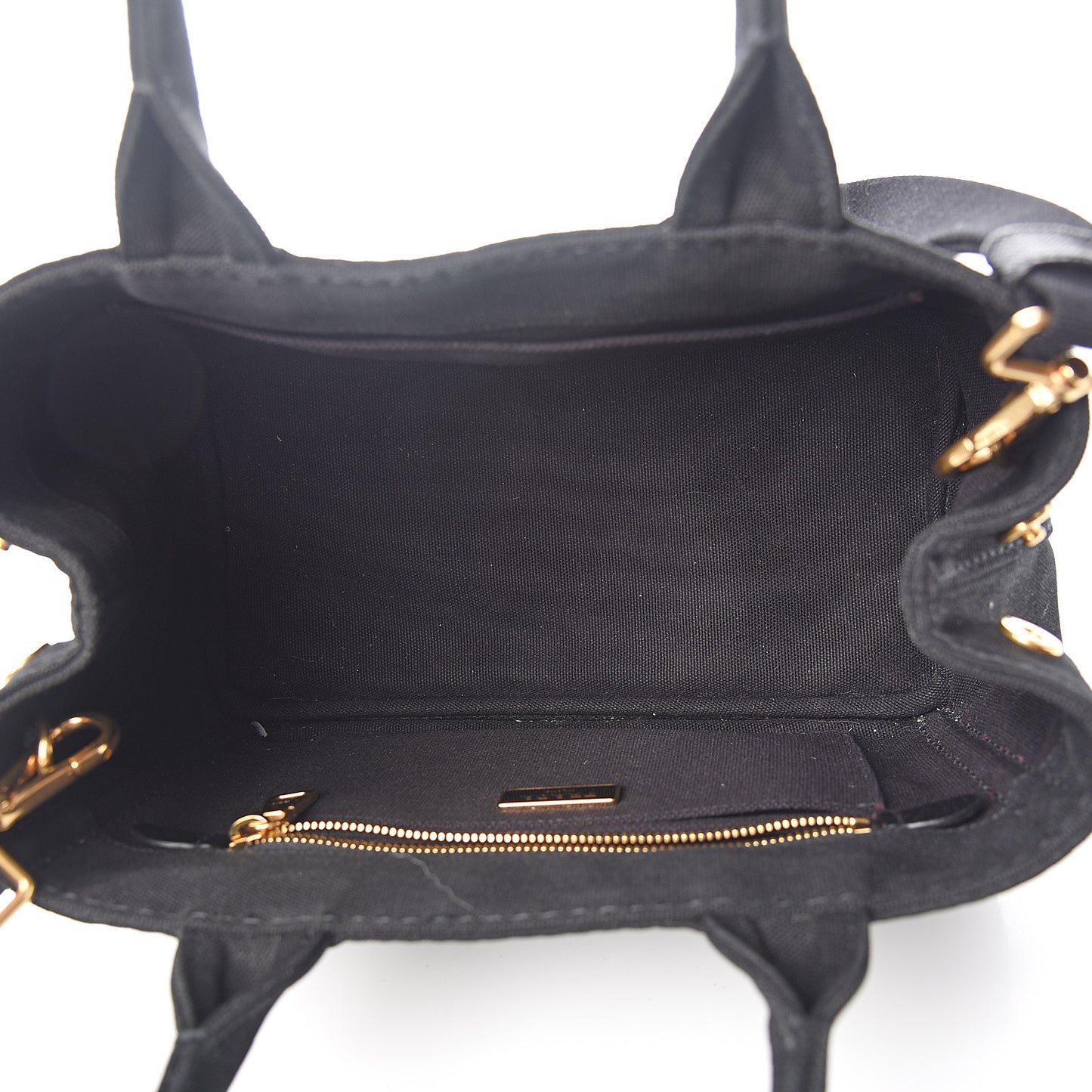 Canapa Small Logo Tote Black