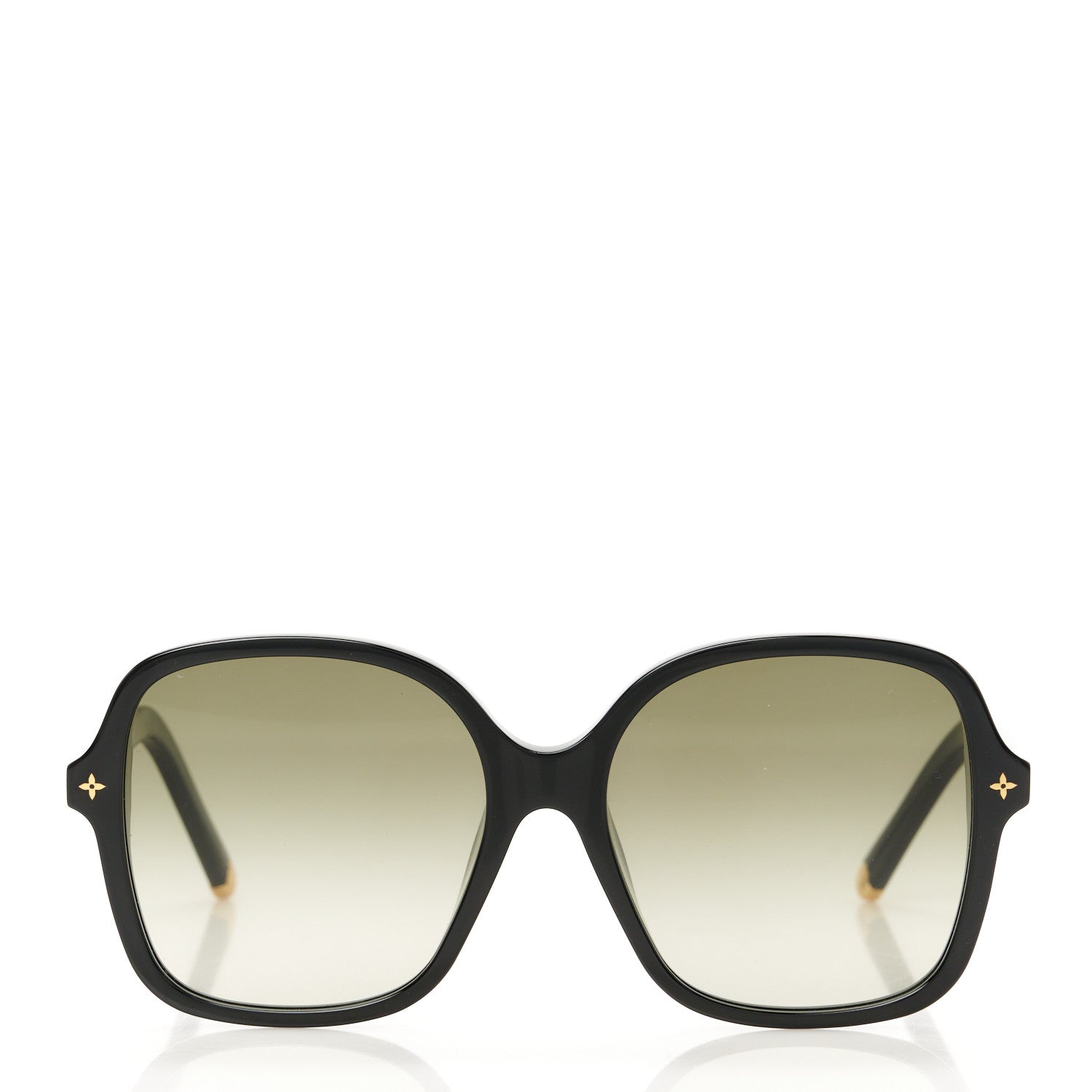 Louis Vuitton Acetate My Monogram Light Square Sunglasses Z1861E Black 2 of 8