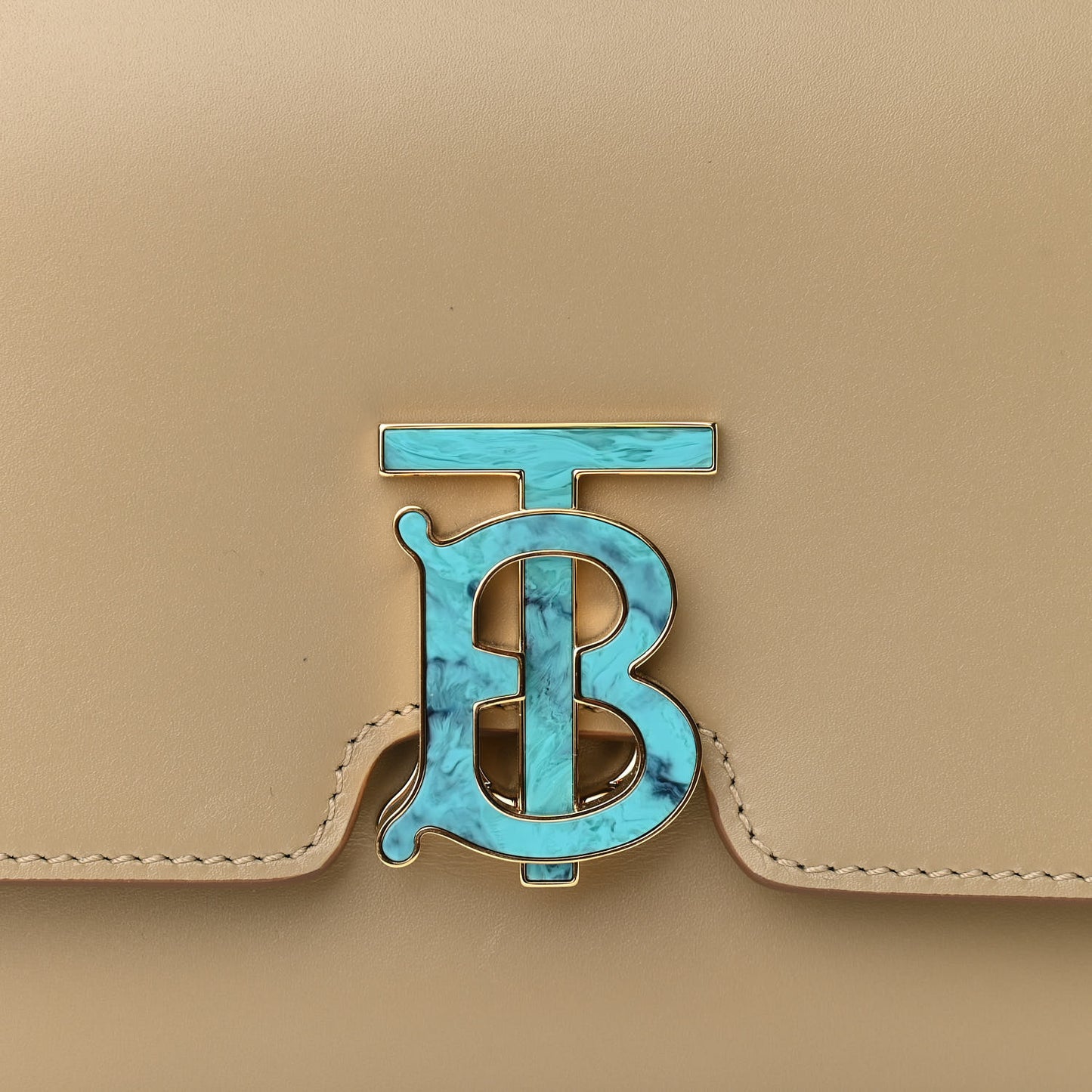 Calfskin Small TB Bag Honey