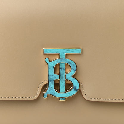 Burberry Calfskin Small TB Bag Honey 6 of 8