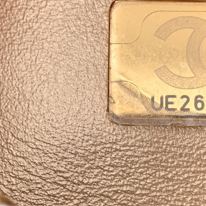 Chanel Lambskin Quilted CC Crystal Signature Chain Hobo White 7 of 12