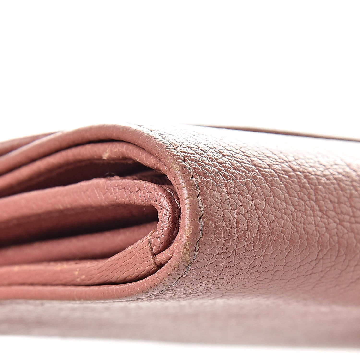 Miu Miu Goatskin Madras Flap Wallet Antico 10 of 16