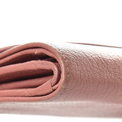 Miu Miu Goatskin Madras Flap Wallet Antico 10 of 16