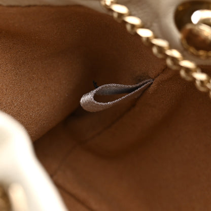 Jimmy Choo Smooth Nappa Bon Bon Bucket Bag Latte 6 of 10