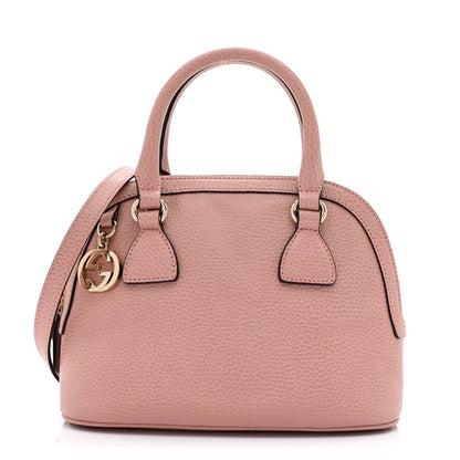 Gucci Dollar Calfskin Small GG Charm Dome Bag Soft Pink 1 of 11