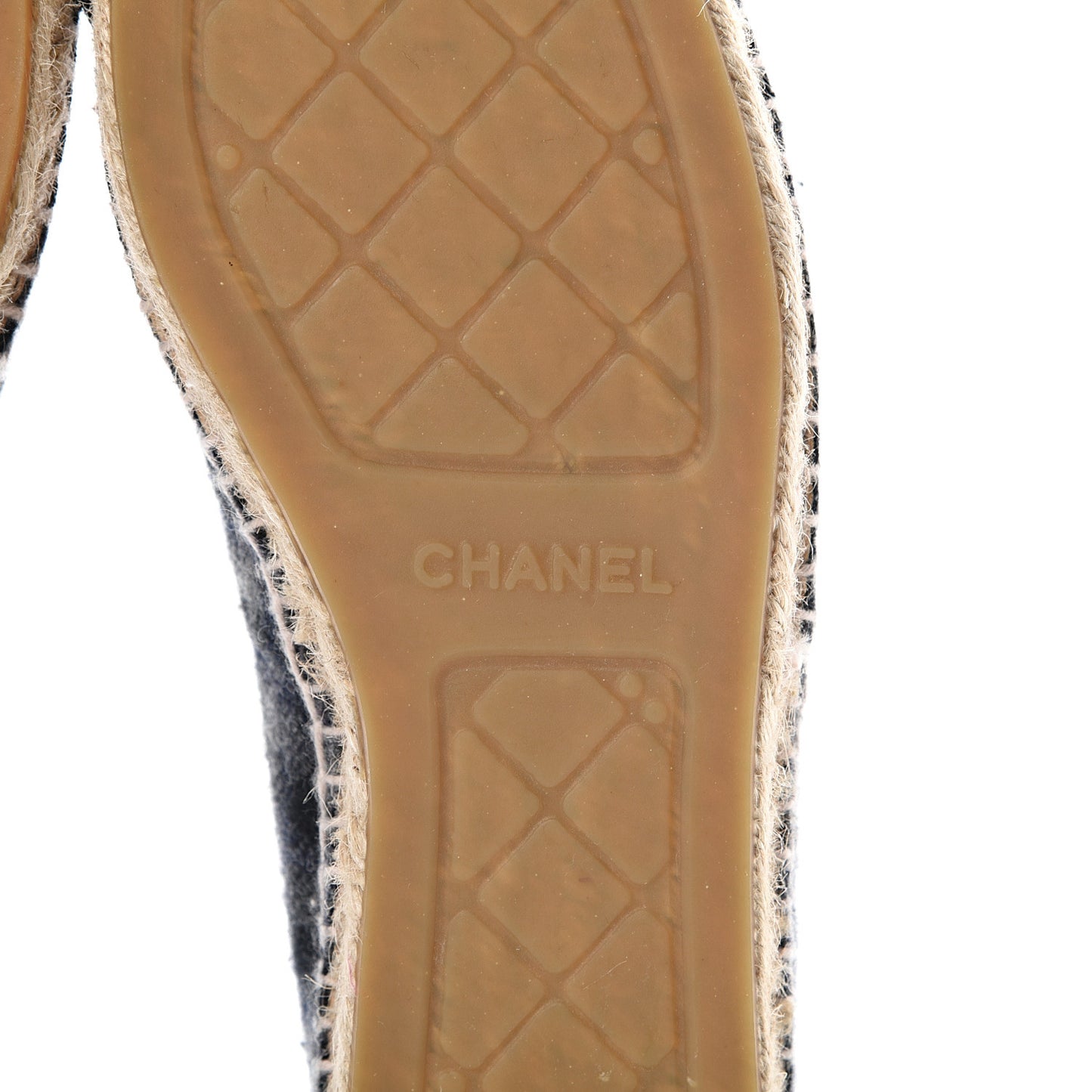 Flannel CC Espadrilles 40 Black Grey