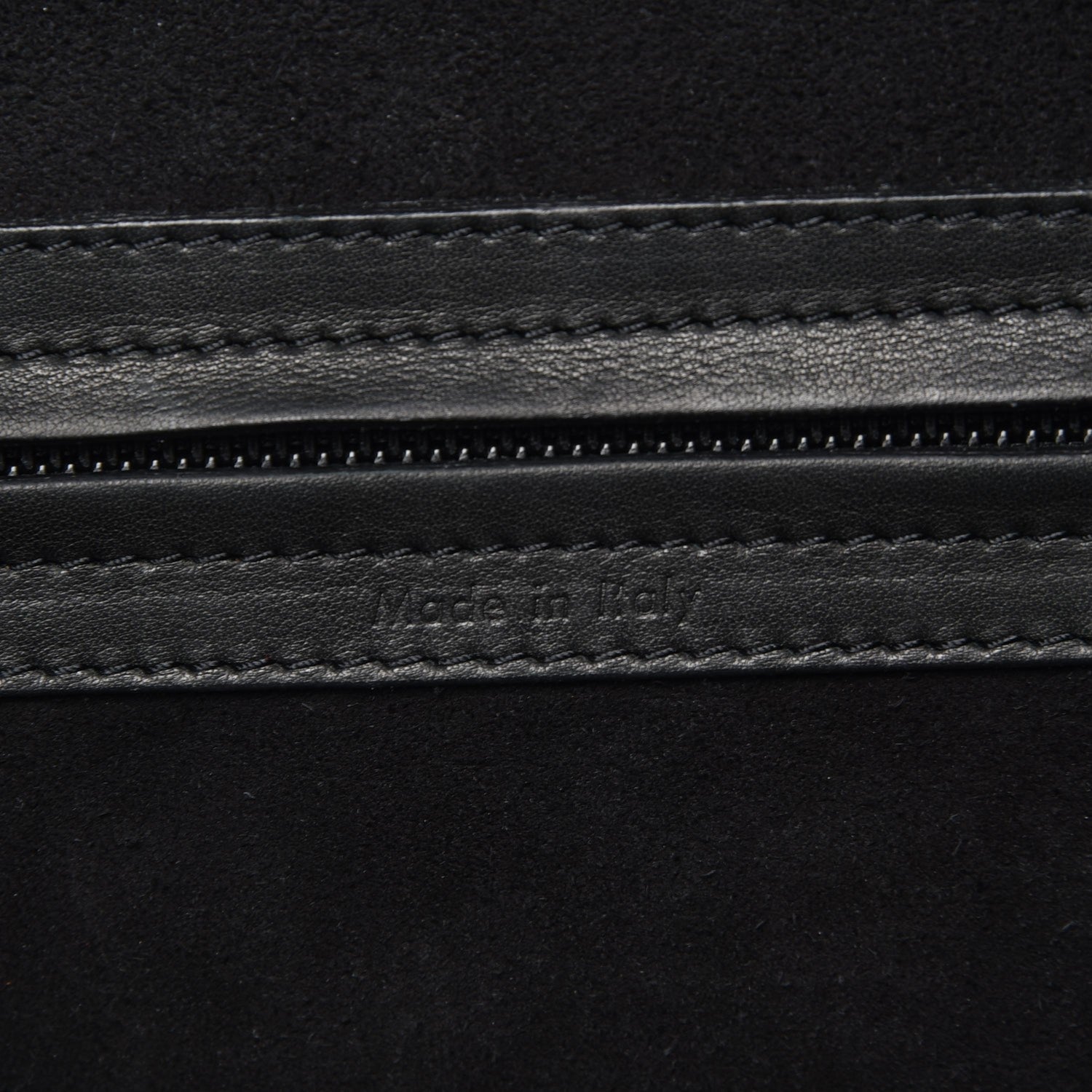Celine Supple Calfskin Medium Phantom Luggage Black 7 of 8
