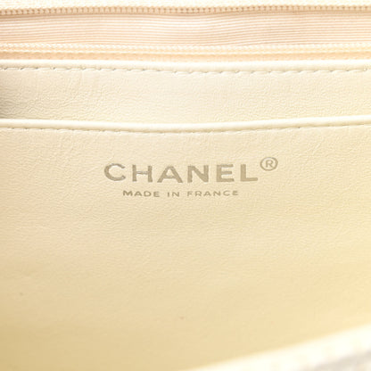 Chanel Lambskin Perforated Jumbo Single Flap White 6 of 13