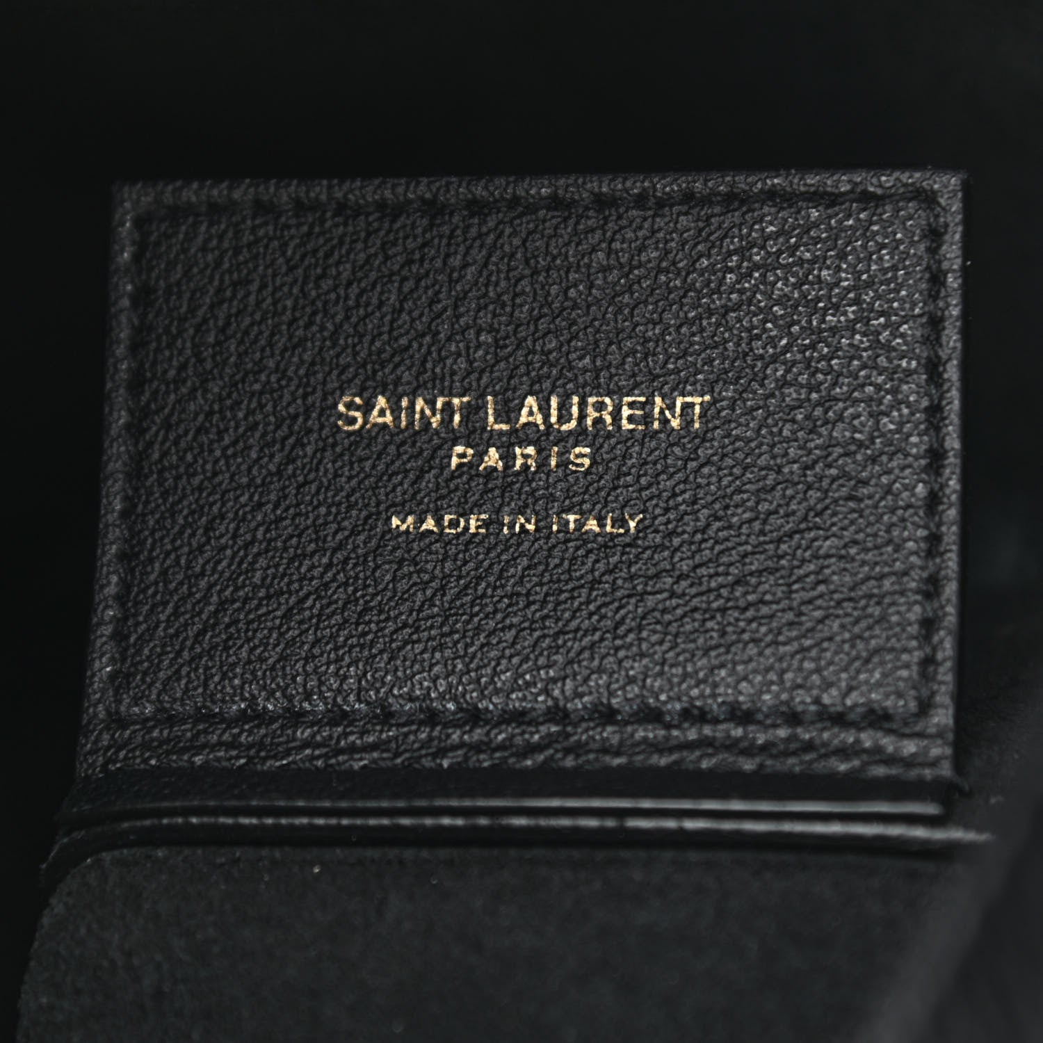Saint Laurent Calfskin Toy Shopping Tote Black 7 of 11