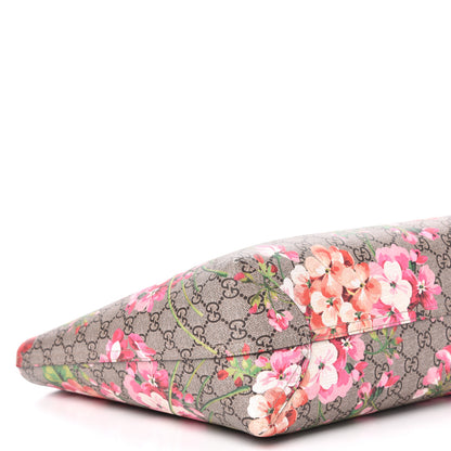 Gucci GG Supreme Monogram Blooms Medium Reversible Tote Beige Multicolor Dry Rose 8 of 11