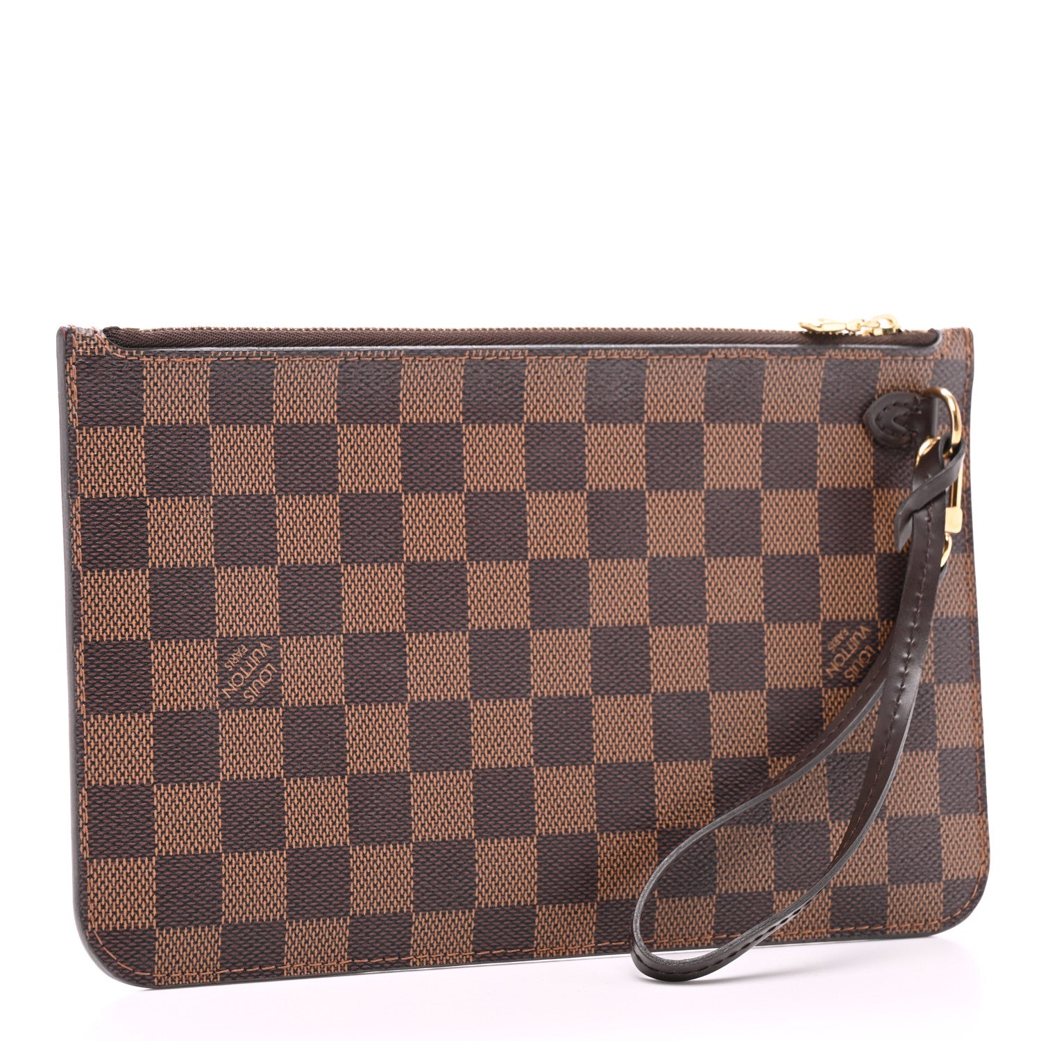 Louis Vuitton Damier Ebene Neverfull MM GM Pochette 3 of 11