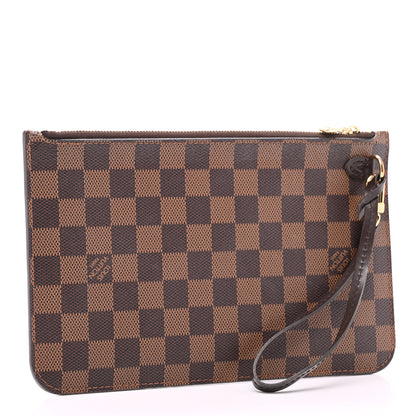 Louis Vuitton Damier Ebene Neverfull MM GM Pochette 3 of 11